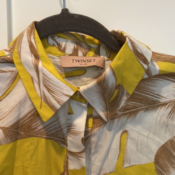 NEW Twinset sleeveless cotton blouse - Picture 2 of 6